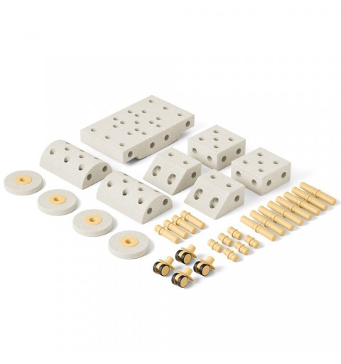 MODU Dreamer set – Kreatywne klocki rozwijające motorykę dużą | Honey Yellow